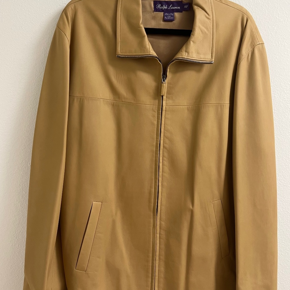 Ralph Lauren Purple Label Lambskin Jacket